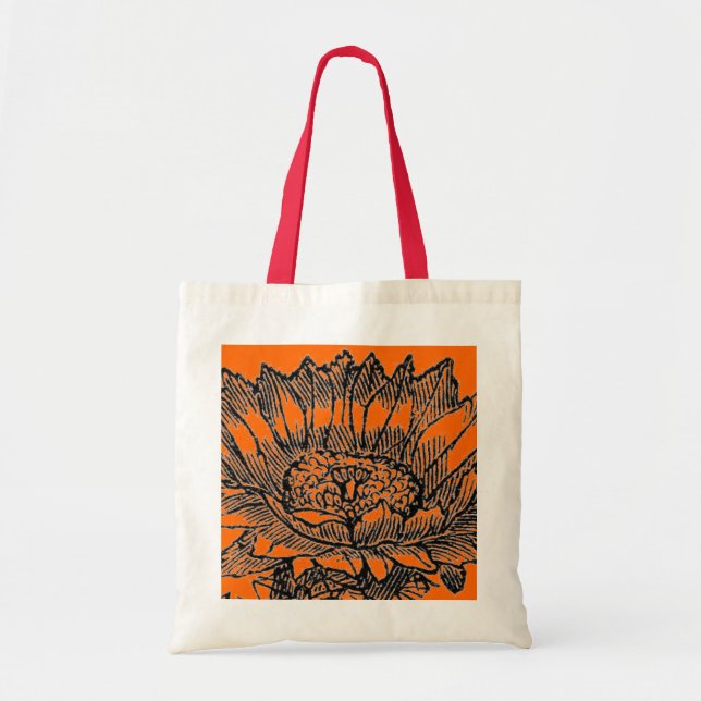 Bolso De Tela Cactus Bag (Frente)