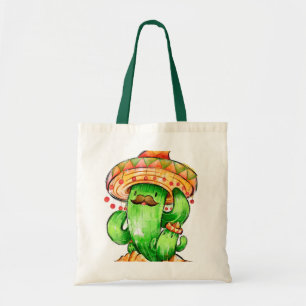 Bolso De Tela Cactus lindo
