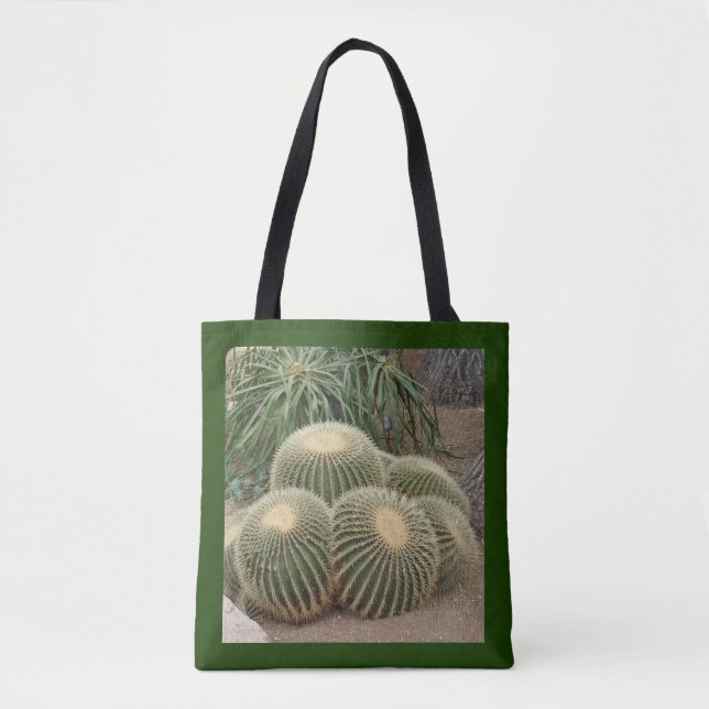 Bolso De Tela Cactus Tote Bag (Anverso)