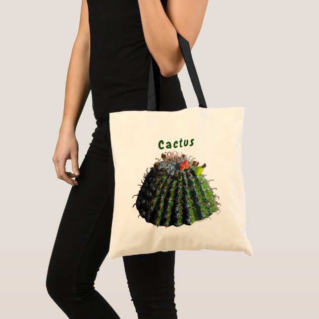 Bolso De Tela Cactus Tote Bags (Anverso (producto))