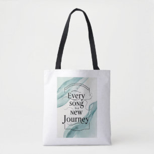Bolso De Tela Cada Canción Es Un Nuevo Viaje