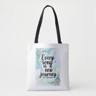 Bolso De Tela Cada Canción Es Un Nuevo Viaje