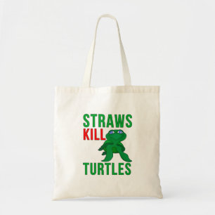 Bolso De Tela Cadáveres matan tortugas