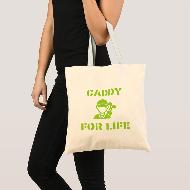 Bolso De Tela Caddy For Life Green Golfer Tote Bag (Subido por el creador)