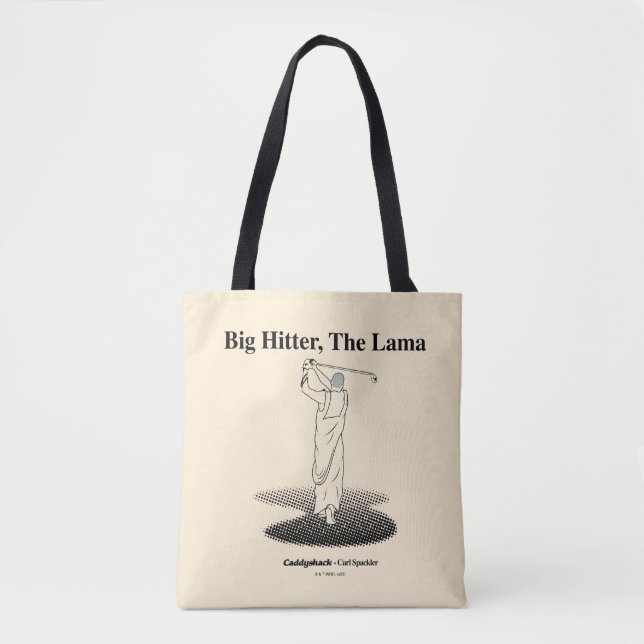 Bolso De Tela Caddyshack | Big Hitter, El Lama (Anverso)
