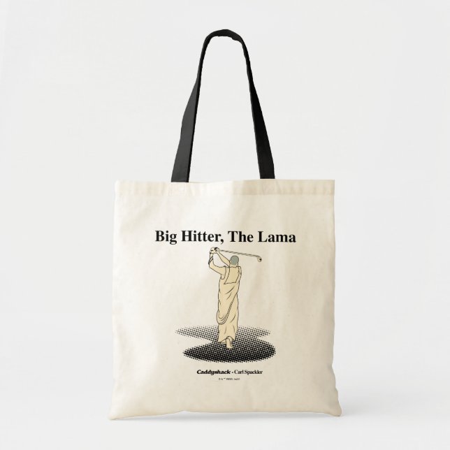 Bolso De Tela Caddyshack | Big Hitter, El Lama (Frente)