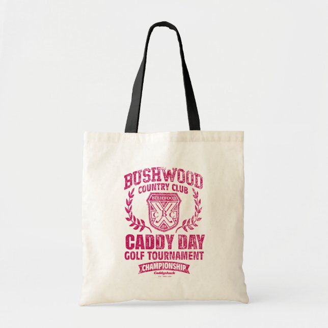 Bolso De Tela Caddyshack | Bushwood Country Club Caddy Day Golf (Frente)
