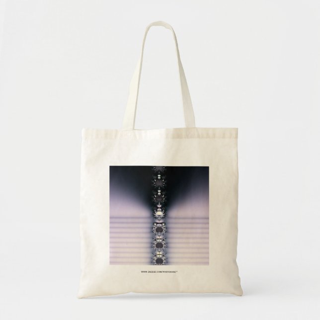 Bolso De Tela Cadena púrpura (Frente)