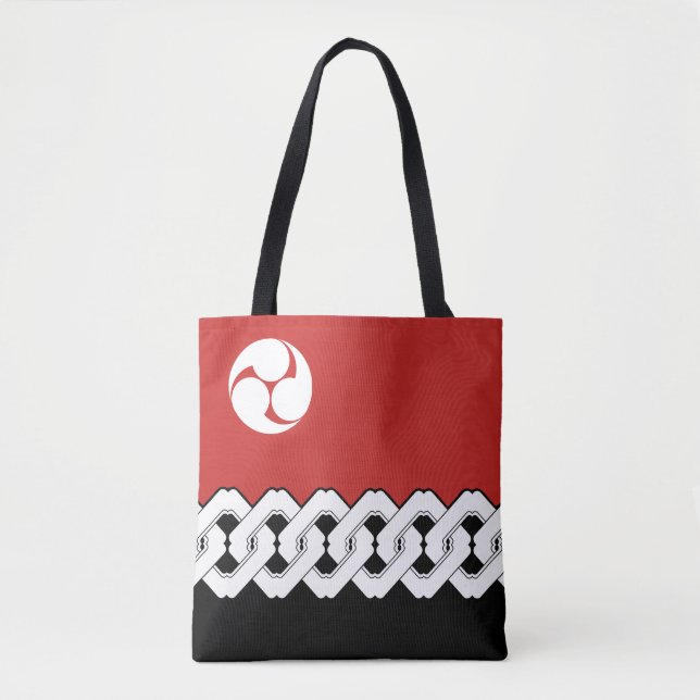 Bolso De Tela Cadena y modelo japoneses tradicionales de (Anverso)