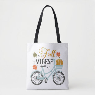 Bolso De Tela Cae Vibes Por Bicicleta