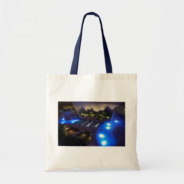 Bolso De Tela Caesars Palace Forum Tiendas Fuente Tote Bag (Frente)