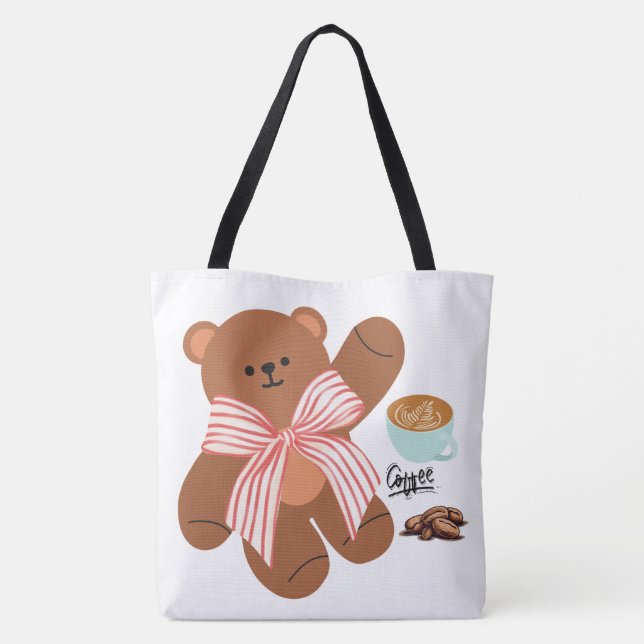 BOLSO DE TELA CAFÉ (Reverso)