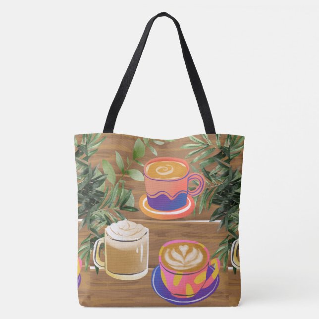 BOLSO DE TELA CAFÉ (Reverso)