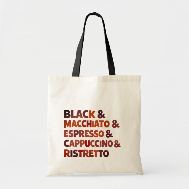Bolso De Tela Café (Frente)