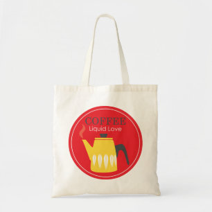 Bolso De Tela Café - Amor líquido