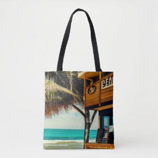 Bolso De Tela Café Bar de la playa de Bali