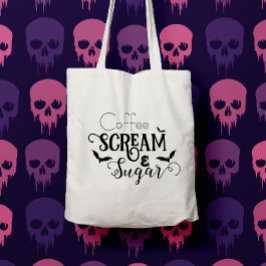 Bolso De Tela Café con crema y azúcar