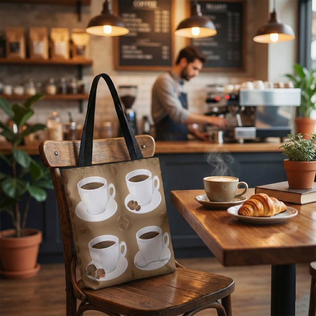 Bolso De Tela Café con judías y chocolate (Subido por el creador)