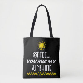 Bolso De Tela Café... Eres Mi Tote Sunshine