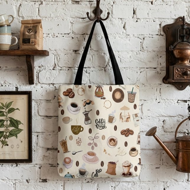 Bolso De Tela Café espresso café capuchino latte (Subido por el creador)
