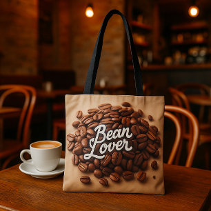 Bolso De Tela Café Granos Amantes Estética