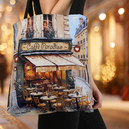 Bolso De Tela Café italiano acuarela Amante del café 