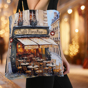 Bolso De Tela Café italiano acuarela Amante del café