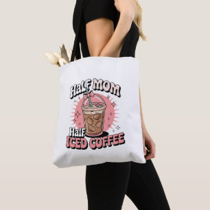 Bolso De Tela Café medio helado de media mamá