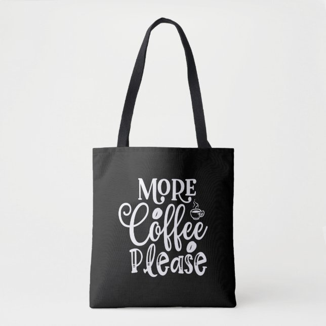 Bolso De Tela café no, por favor (Anverso)