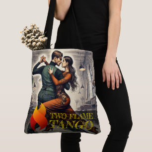 Bolso De Tela Café Tango