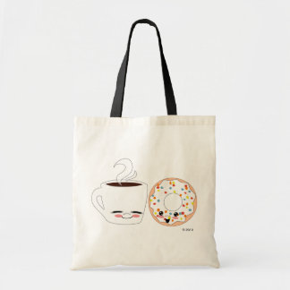 Bolso De Tela Café y brindis