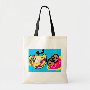 Bolso De Tela Café y galleta
