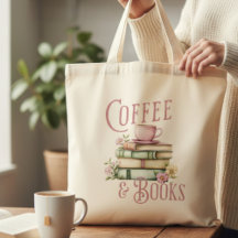 Café y Libros Floral