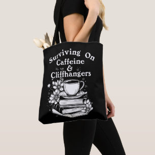 Bolso De Tela Cafeína y suspense