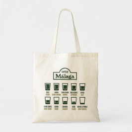 Bolso De Tela Cafés de Málaga