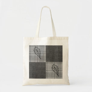 Bolso De Tela Caída 4 esquinas Tonos grises