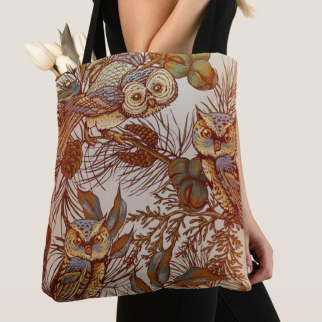 Bolso De Tela Caída de la cosecha de búho de otoño (Subido por el creador)