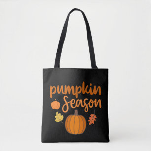 Bolso De Tela Caída de la temporada de calabazas