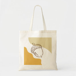 Bolso De Tela Caída de maíz con forma abstracta tienda de compra