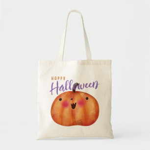 Bolso De Tela Caída del Día de Acción de Gracias de la Calabaza 