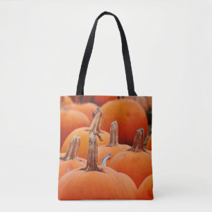 Bolso De Tela Caída del parche de calabaza Art Tote Bag otoño