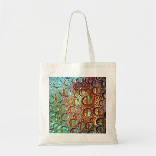 Bolso De Tela Caídas en arco iris (Frente)