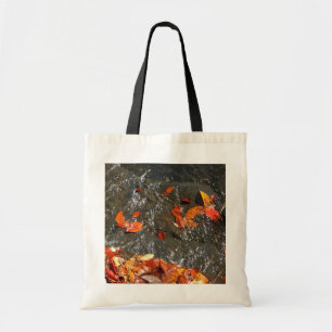 Bolso De Tela Caídas en cataratas en fotografía de otoño