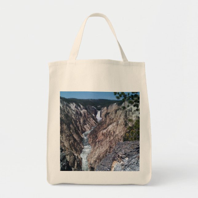 Bolso De Tela Caídas inferiores (Frente)