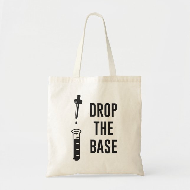 Bolso De Tela Caiga la base baja de la química (Frente)