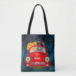Bolso De Tela Cairn Terrier Car Sasuy Halloween