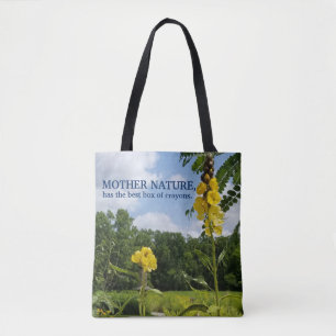 Bolso De Tela Caja de cirayones de la madre naturaleza