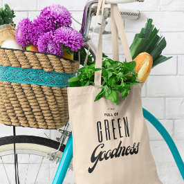 Bolso De Tela Cajero de belleza verde amigable con el medio ambi
