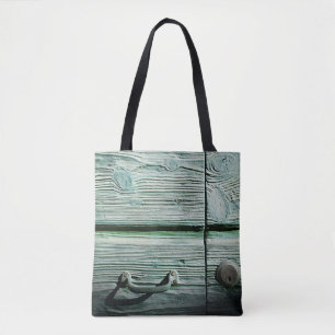Bolso De Tela Cajón de madera marrón