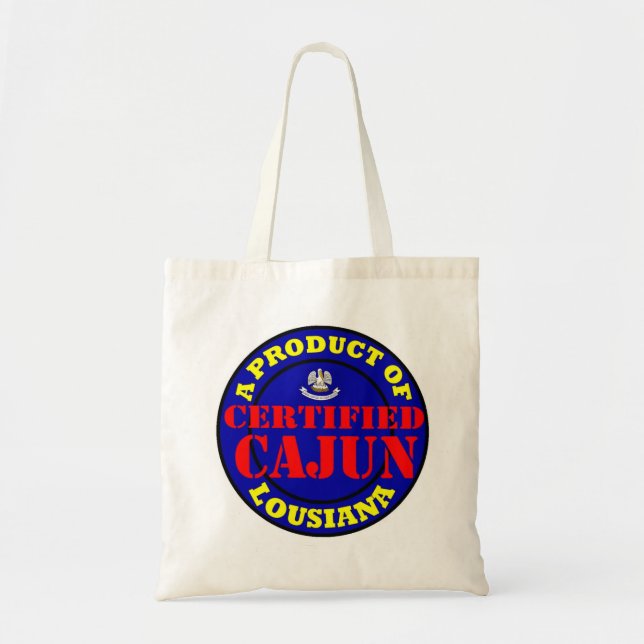 BOLSO DE TELA CAJUN CERTIFICADO (Frente)